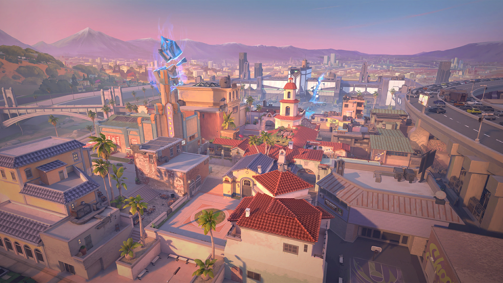 Sunset map